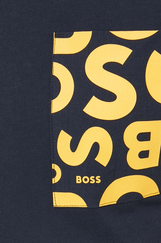 BOSS t-shirt bawełniany Męski