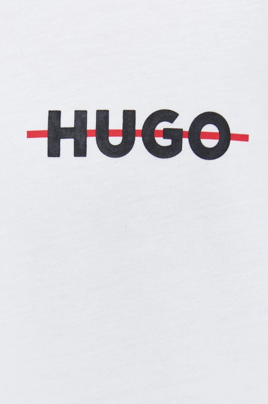 HUGO t-shirt bawełniany Męski