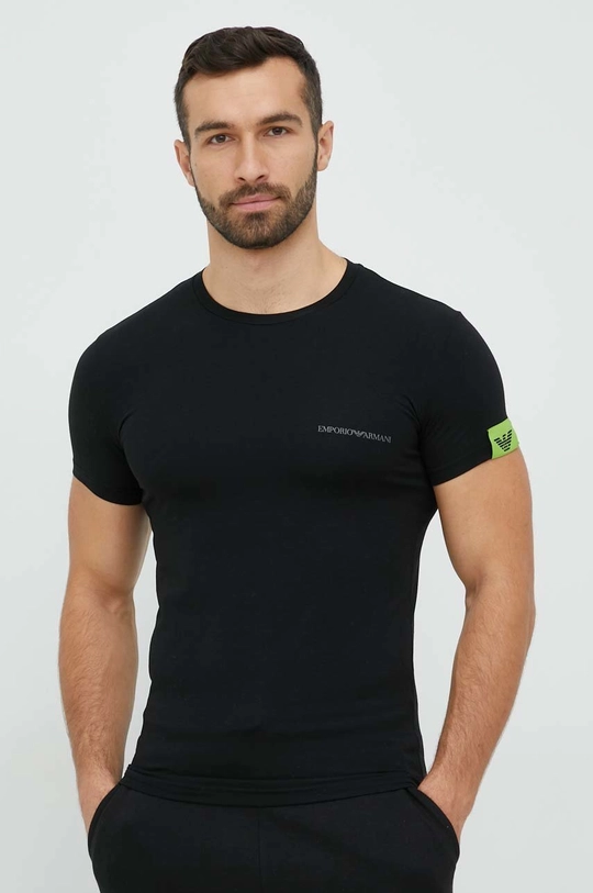 czarny Emporio Armani Underwear t-shirt