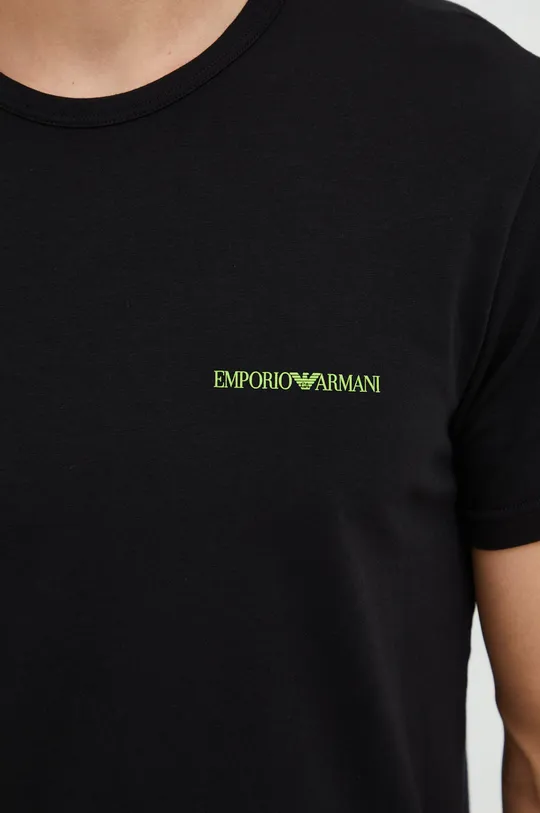črna Kratka majica Emporio Armani Underwear