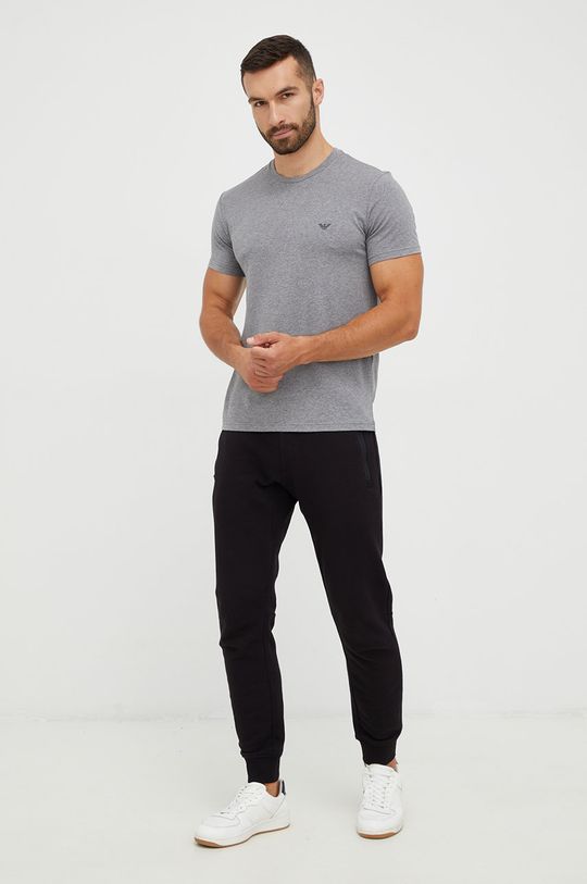 szary Emporio Armani Underwear t-shirt (2-pack)