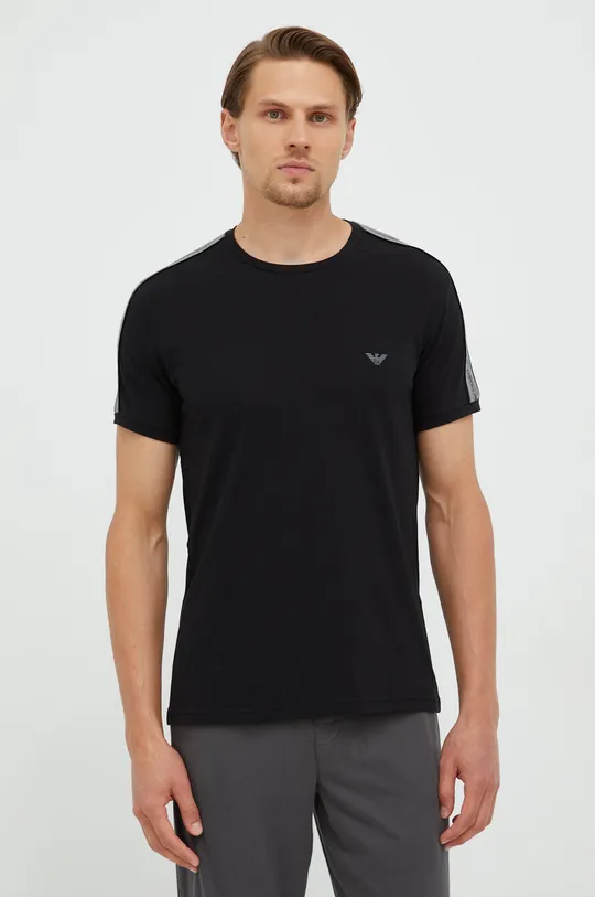 Kratka majica Emporio Armani Underwear črna