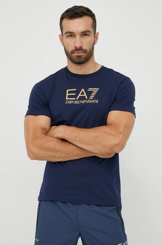 EA7 Emporio Armani t-shirt bawełniany 6LPT12.PJM9Z 100 % Bawełna