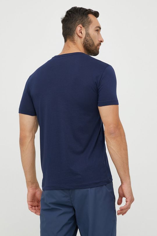 námořnická modř Bavlněné tričko EA7 Emporio Armani