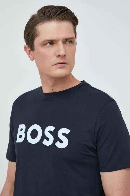BOSS t-shirt bawełniany BOSS CASUAL 100 % Bawełna