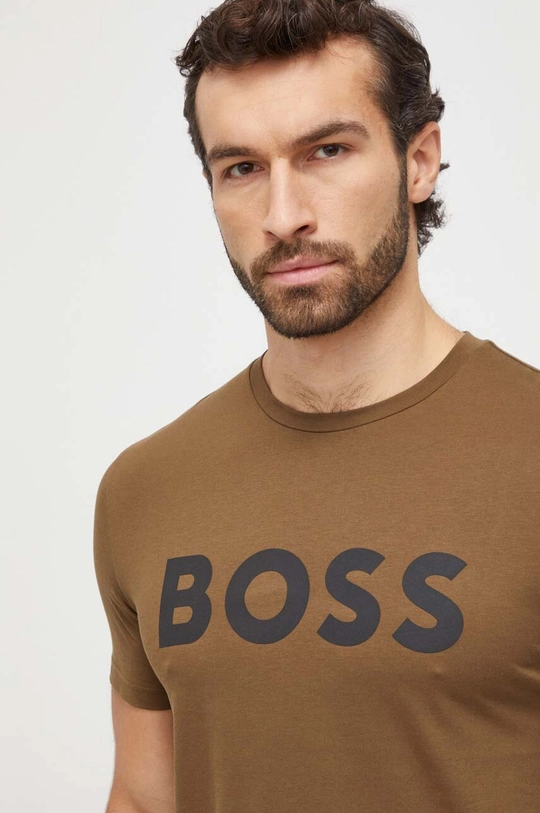 BOSS t-shirt bawełniany BOSS CASUAL 100 % Bawełna