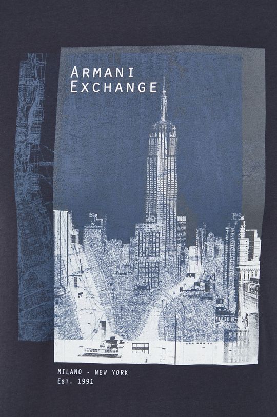 Armani Exchange t-shirt bawełniany 6LZTHH.ZJH4Z Męski