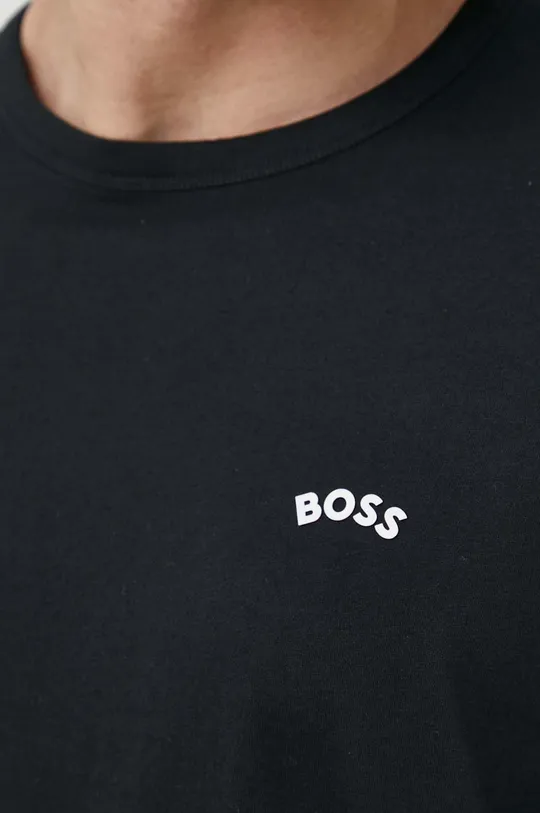 Bavlnené tričko BOSS BOSS ATHLEISURE Pánsky