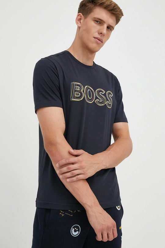 BOSS t-shirt bawełniany BOSS GREEN 100 % Bawełna