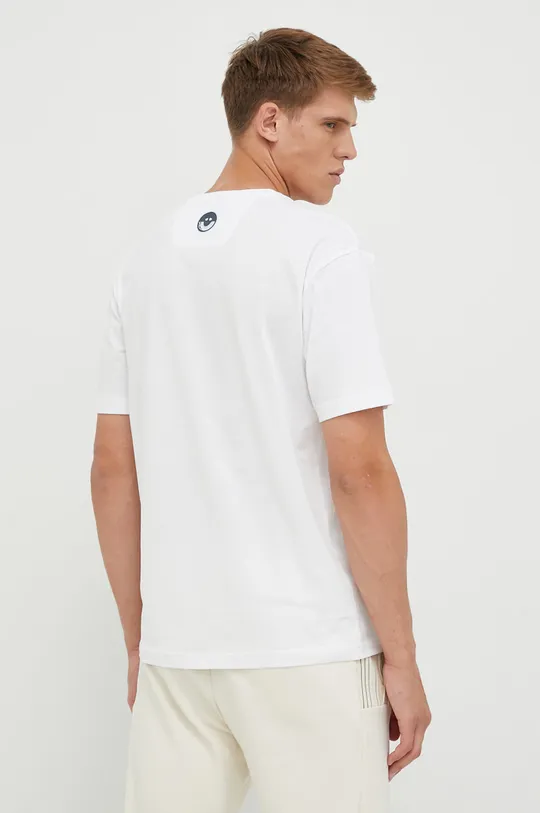 biały BOSS t-shirt bawełniany BOSS GREEN 50472738