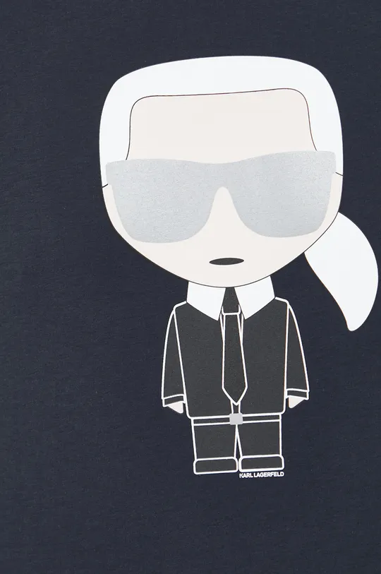 Bombažen t-shirt Karl Lagerfeld