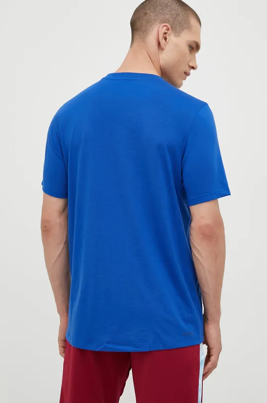 modrá Tréningové tričko adidas Performance Designed To Move