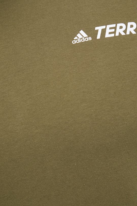 zielony adidas TERREX t-shirt Mountain Graphic