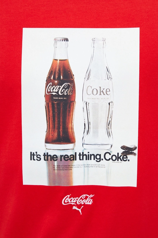 Puma t-shirt Puma x Coca Cola Męski