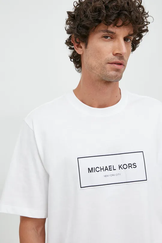 Bombažna kratka majica Michael Kors  100% Bombaž