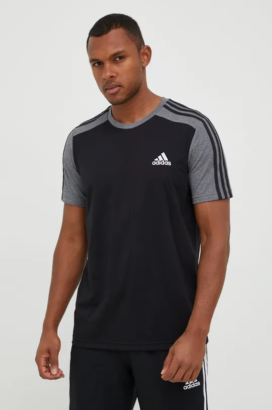 czarny adidas t-shirt