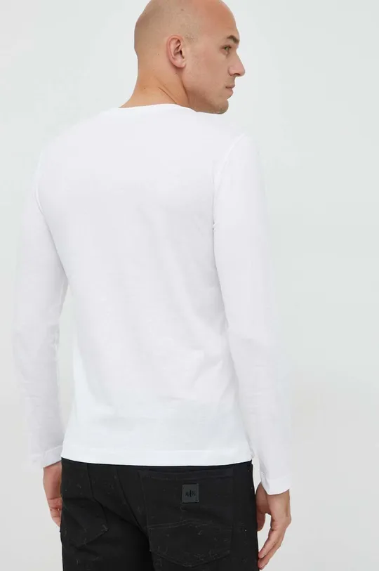 Βαμβακερή μπλούζα με μακριά μανίκια Liu Jo  100% Βαμβάκι