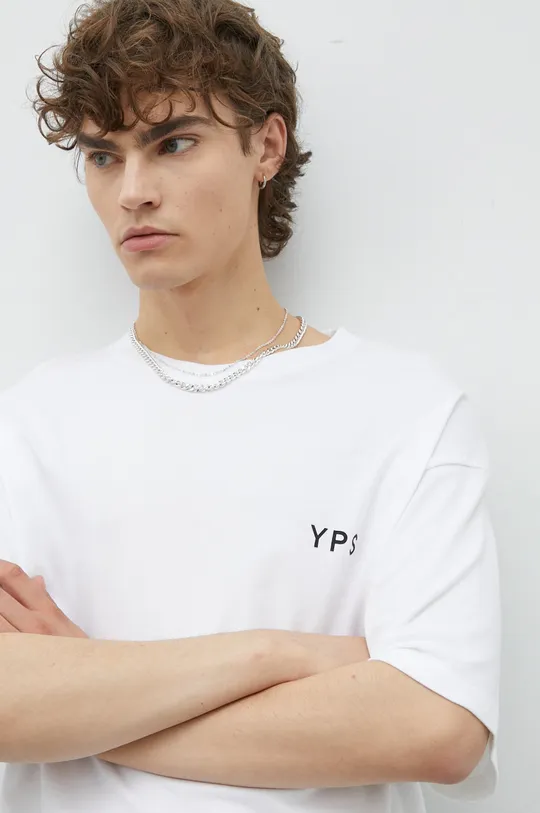 λευκό Βαμβακερό μπλουζάκι Young Poets Society Blurry Yoricko