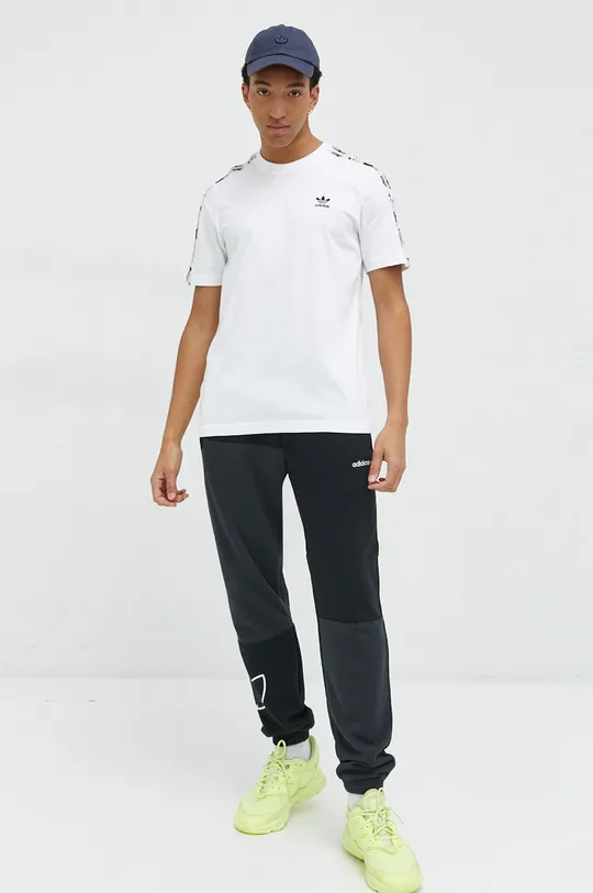 adidas Originals pamut póló fehér