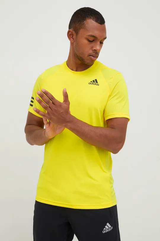 κίτρινο Μπλουζάκι προπόνησης adidas Performance Club Ανδρικά