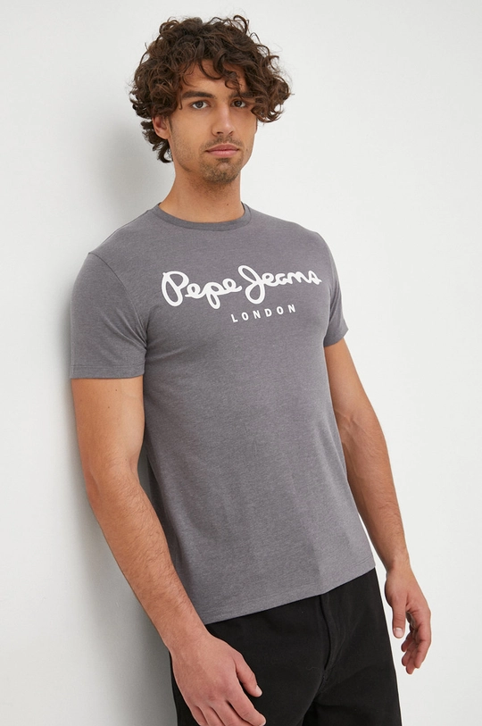 γκρί Μπλουζάκι Pepe Jeans