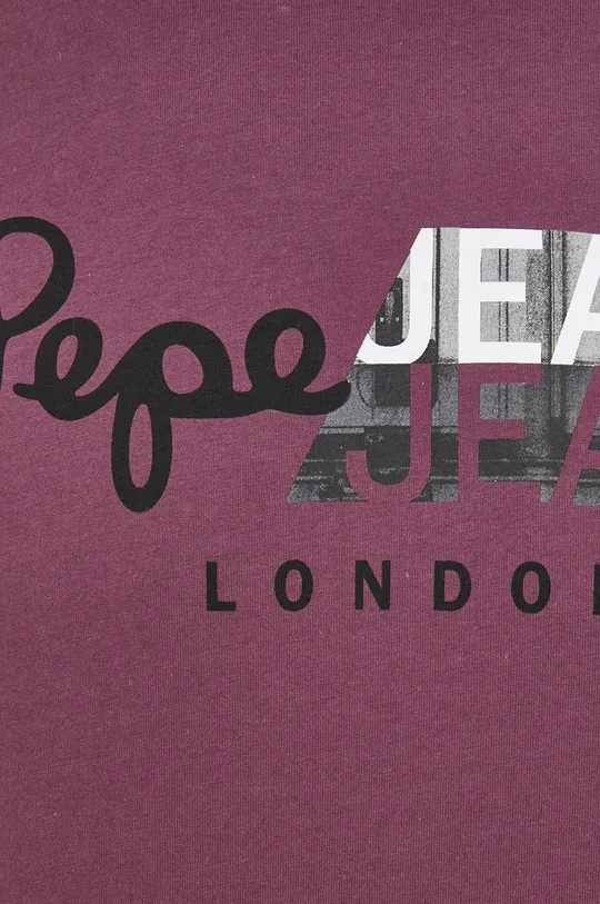Βαμβακερό μπλουζάκι Pepe Jeans Topher Ανδρικά