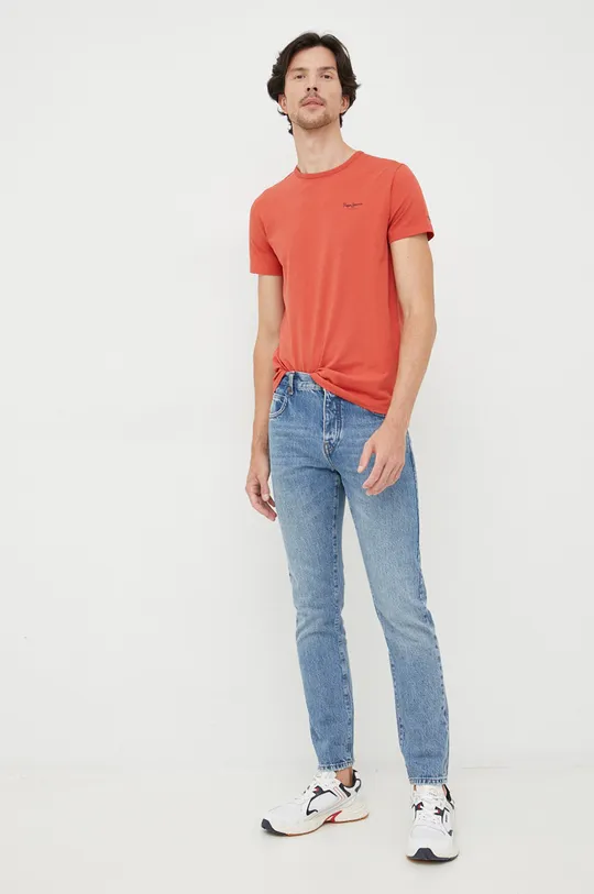 Tričko Pepe Jeans oranžová
