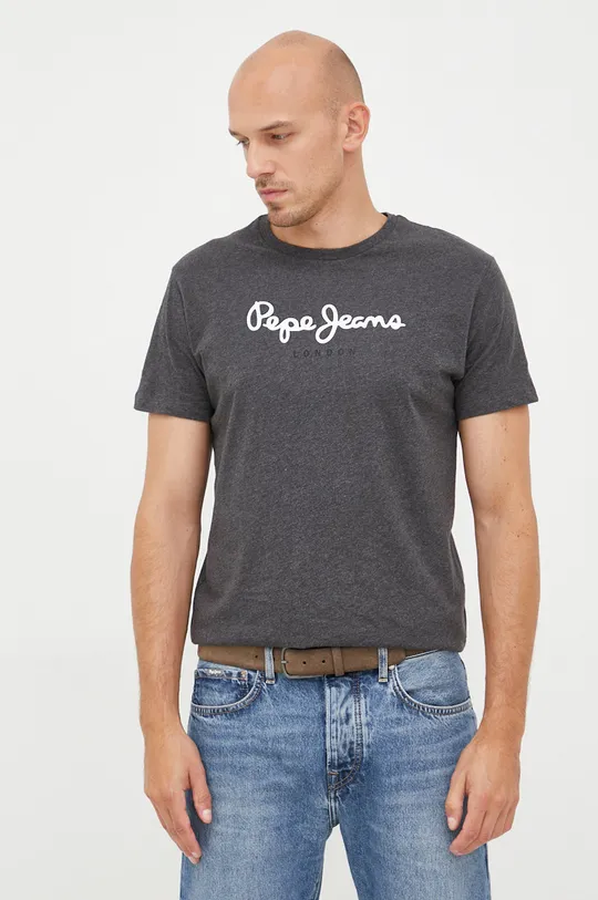 Βαμβακερό μπλουζάκι Pepe Jeans  100% Βαμβάκι