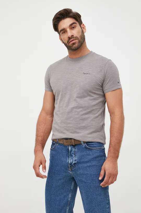 Βαμβακερό μπλουζάκι Pepe Jeans  100% Βαμβάκι