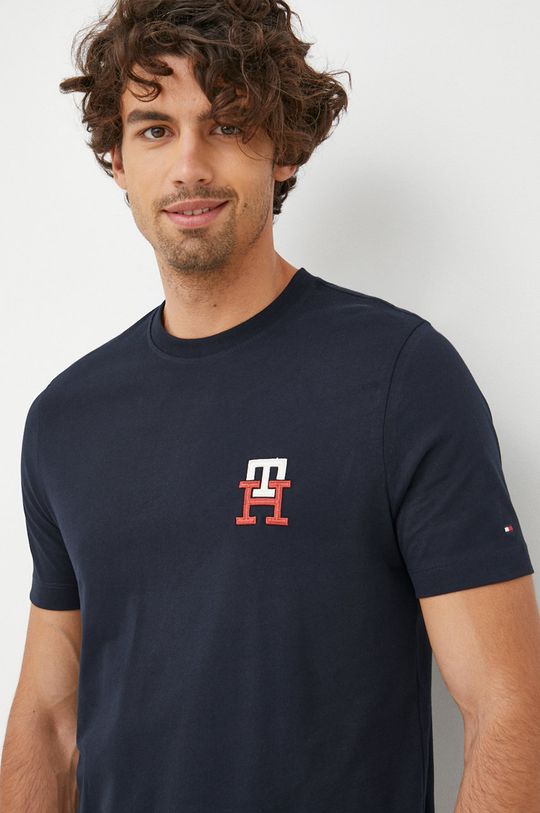 granatowy Tommy Hilfiger t-shirt