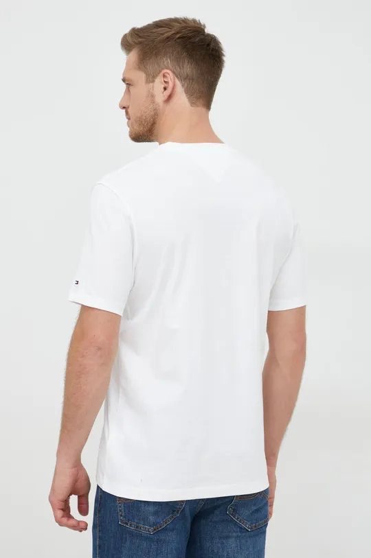Tommy Hilfiger t-shirt bawełniany biały