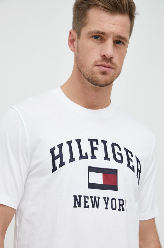 Tommy Hilfiger t-shirt bawełniany Materiał zasadniczy: 100 % Bawełna, Wykończenie: 98 % Bawełna, 2 % Elastan
