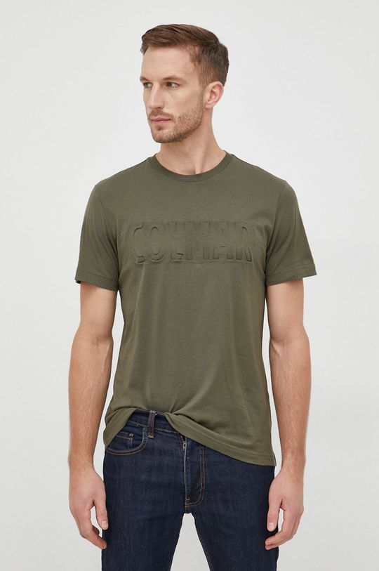 zelená Bavlněné tričko Colmar