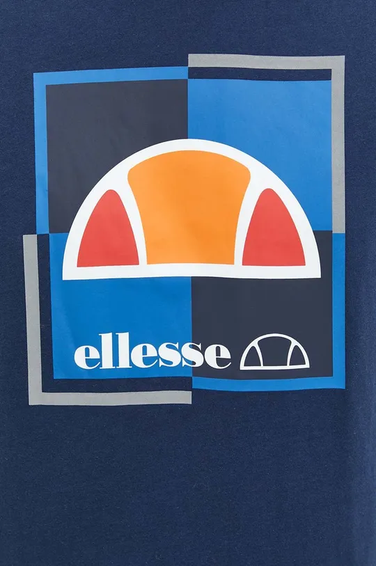 темно-синій Бавовняна футболка Ellesse