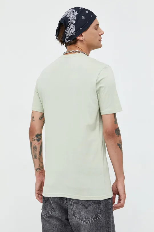 Βαμβακερό μπλουζάκι Ellesse πράσινο
