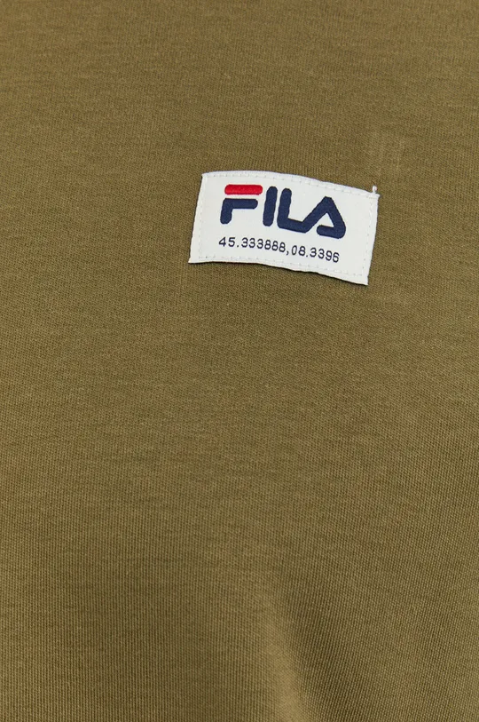 Βαμβακερό μπλουζάκι Fila