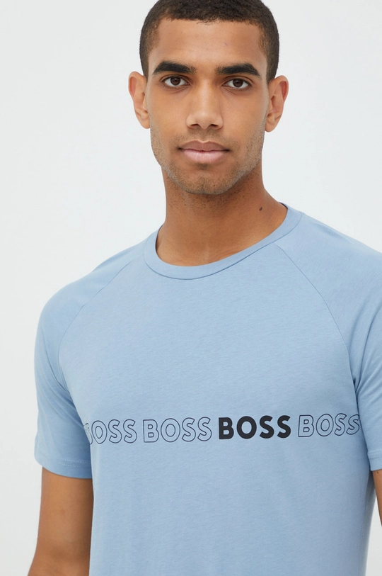 BOSS t-shirt bawełniany 100 % Bawełna