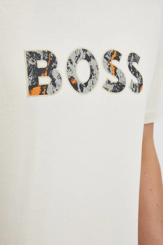 Хлопковая футболка BOSS Boss Casual Мужской