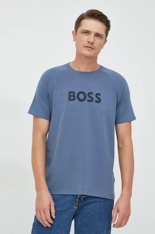 modra Kratka majica BOSS