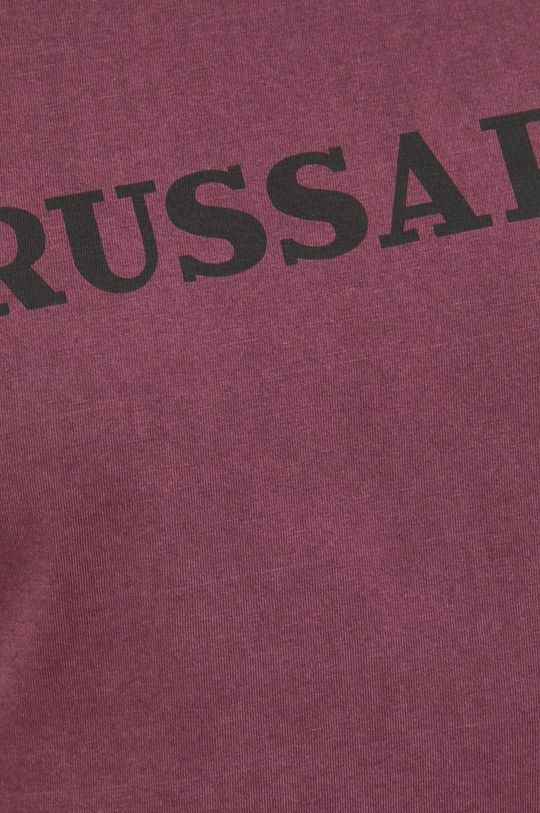 Trussardi t-shirt bawełniany Męski