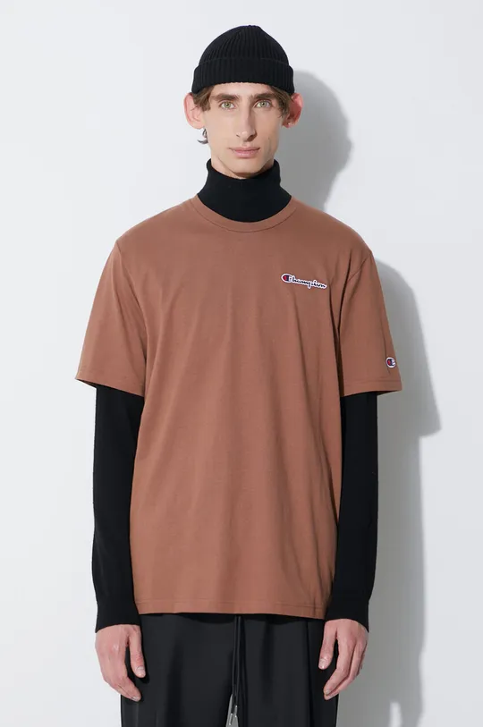 brown Champion cotton t-shirt Men’s