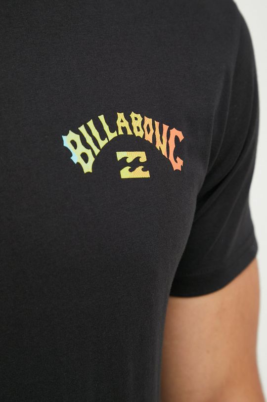 černá Bavlněné tričko Billabong