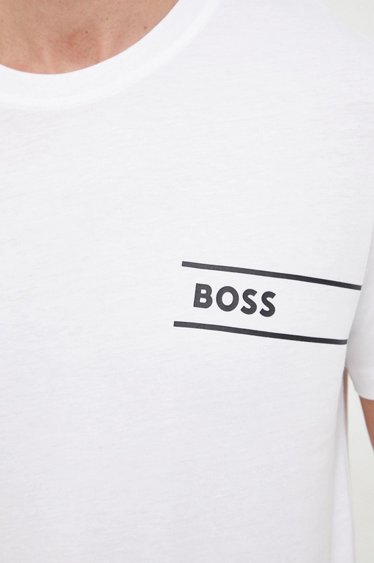 BOSS t-shirt bawełniany Męski