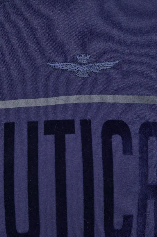 Βαμβακερό μπλουζάκι Aeronautica Militare Ανδρικά