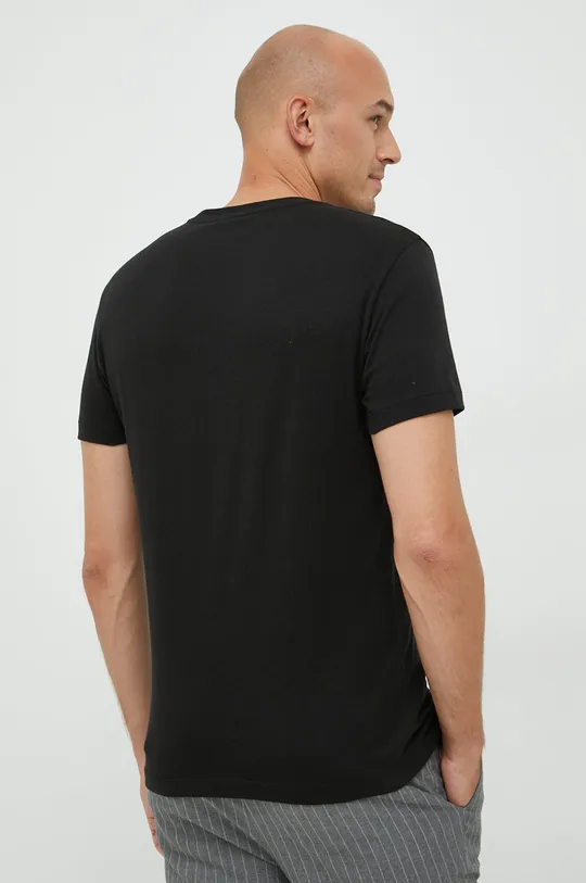 Calvin Klein Jeans t-shirt bawełniany czarny