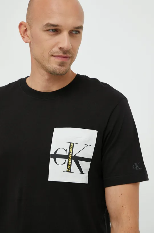 Хлопковая футболка Calvin Klein Jeans  100% Хлопок