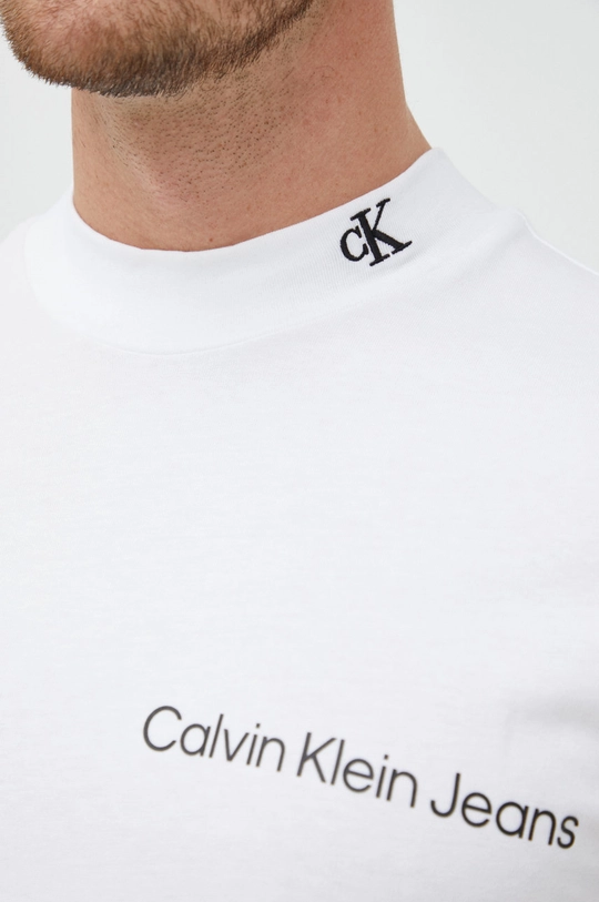 Βαμβακερό μπλουζάκι Calvin Klein Jeans Ανδρικά