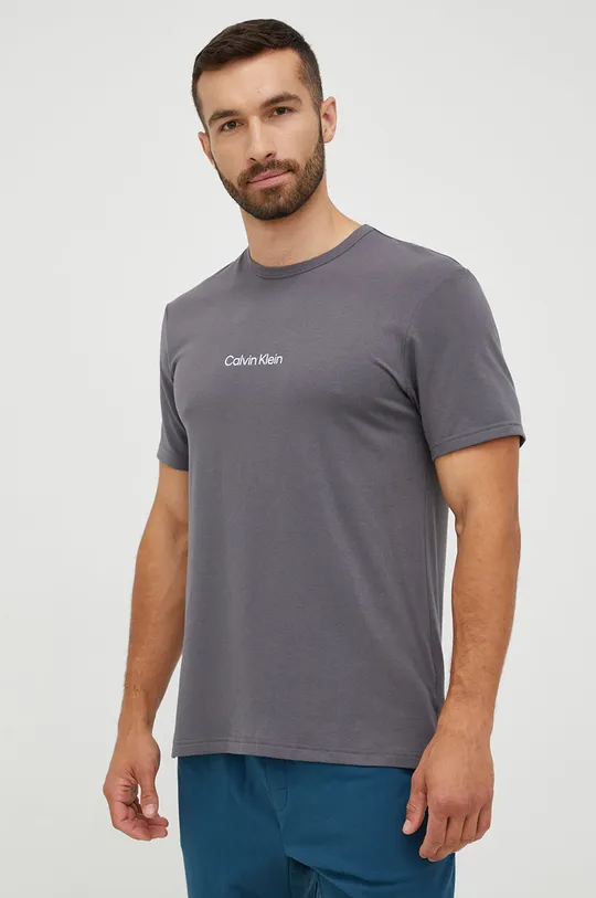 Μπλουζάκι πιτζάμας Calvin Klein Underwear  57% Βαμβάκι, 38% Ανακυκλωμένος πολυεστέρας, 5% Σπαντέξ