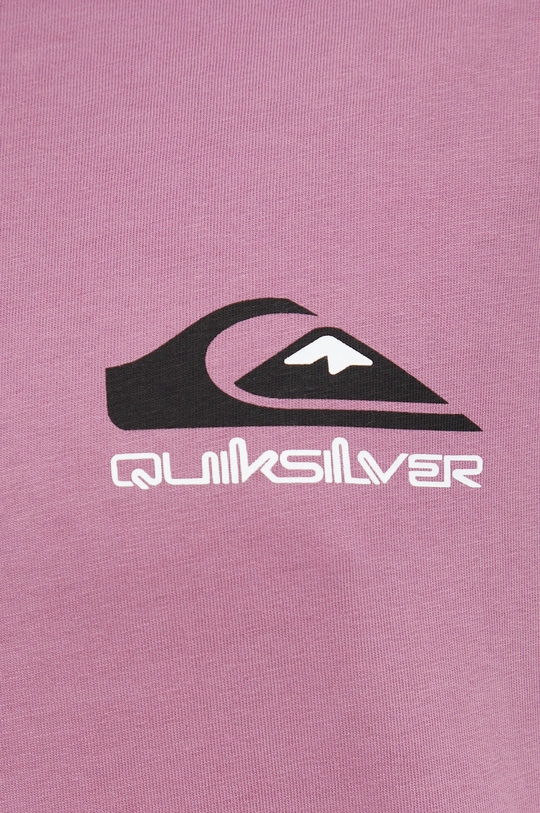 Βαμβακερό μπλουζάκι Quiksilver Ανδρικά