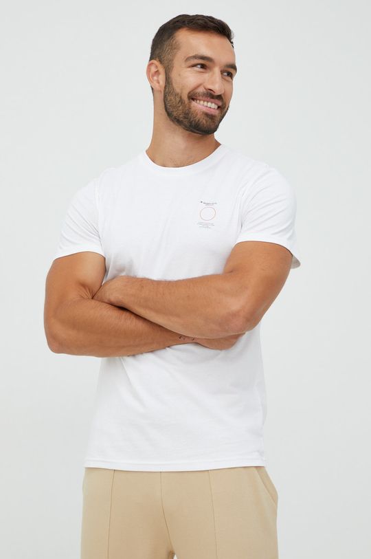 bílá Bavlněné tričko 4F